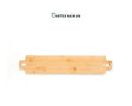 Premium Bamboo Serving Tray with Cutout Handles