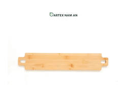 Premium Bamboo Serving Tray with Cutout Handles